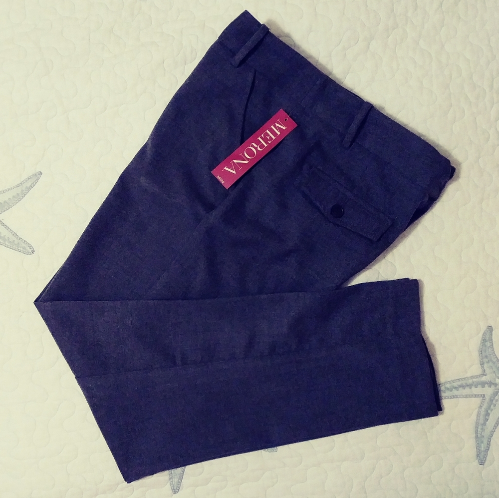 Merona Heather Gray Casual Dress Pants Size 4